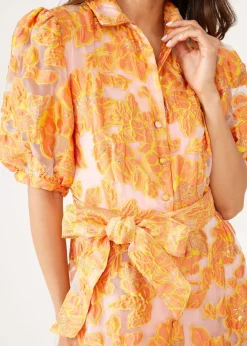 Charlotte Gown Orange Blossom Organza