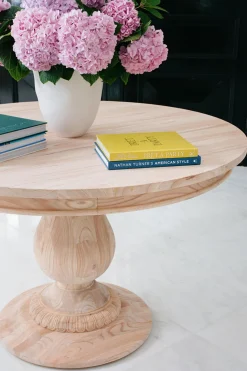 Charlotte Pedestal Table