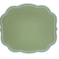 Charlotte Placemat in Sage, Set of 4