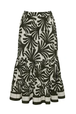 Chase Skirt in Catalina Olive