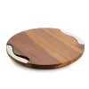 Cheese Block with Knife & Spreader