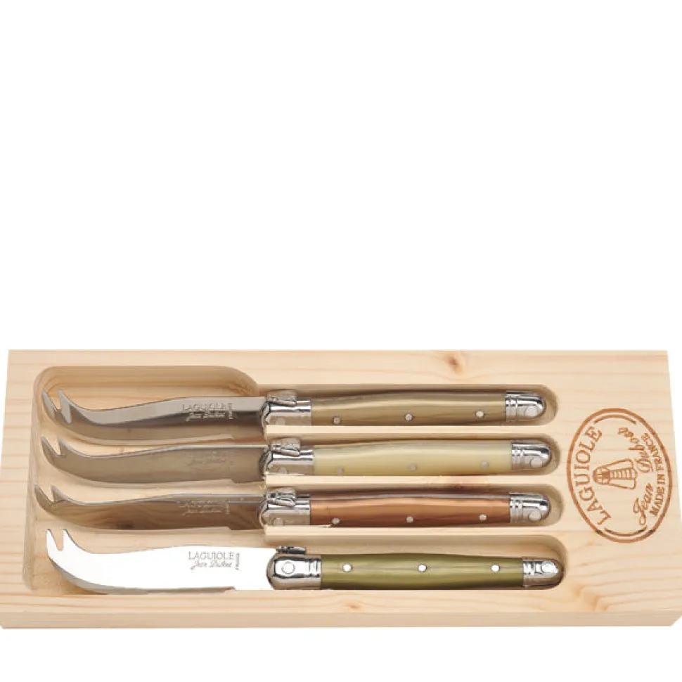 Cheese Knives in Box, Set of 4