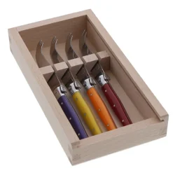 Cheese Knives in Multicolor, Set of 4