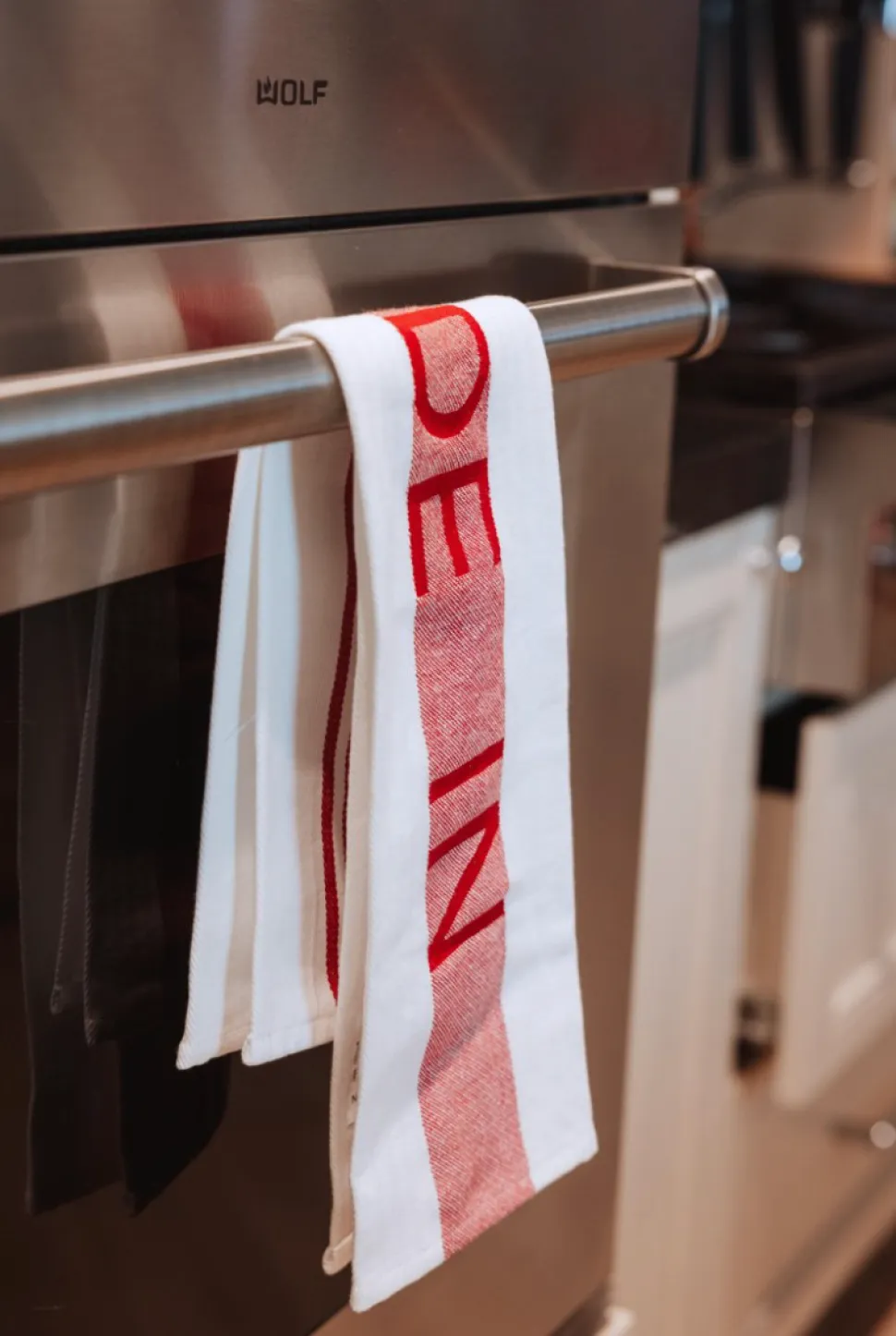 Chef Towels in Made In Red