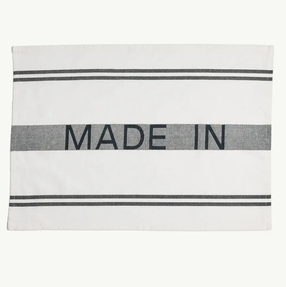 Chef Towels in Truffle Black