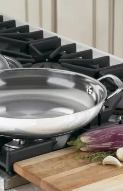 Chef's Classic® Stainless 12" Everyday Pan with Medium Dome Cover in Stainless Steel