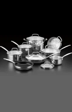 Chef's Classic® Stainless 14-Piece Set in Stainless Steel