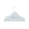 Children's Hanger in Blue Gingham
