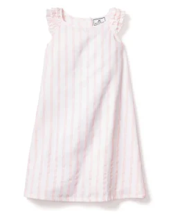 Children’s Pink and White Stripe Amelie Nightgown