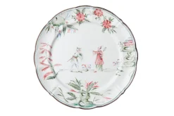 Chinoiserie Dinner Plates, Set of 12