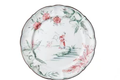 Chinoiserie Dinner Plates, Set of 12