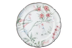 Chinoiserie Dinner Plates, Set of 12