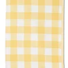 Chloe Gingham Tablecloth in Yellow