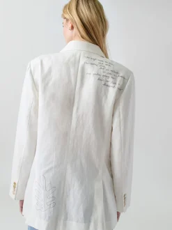 Chora Blazer in Cream