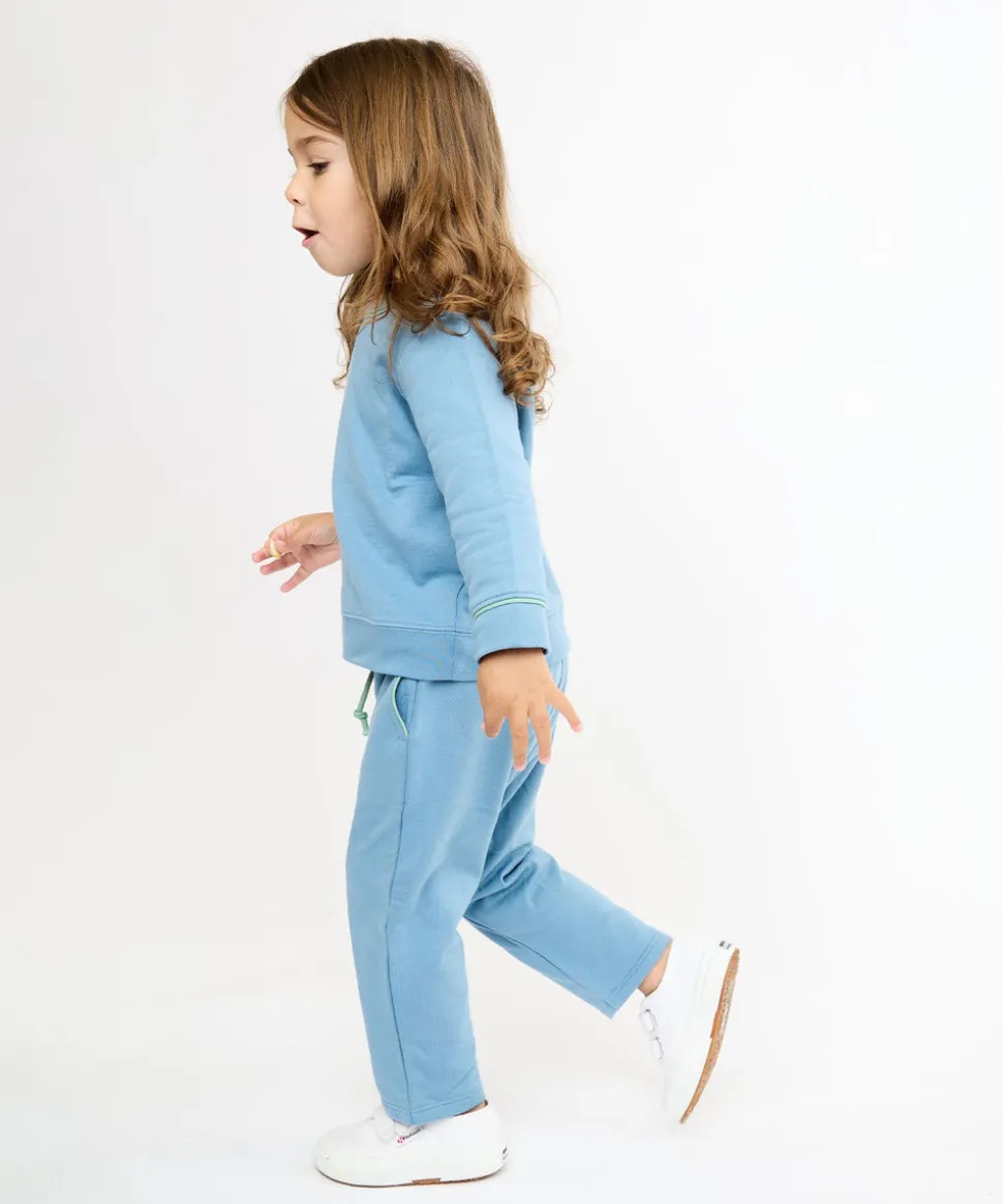 Chris Baby Jogger in Dusty Blue
