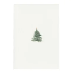 Christmas Tree Cards, Set of 5