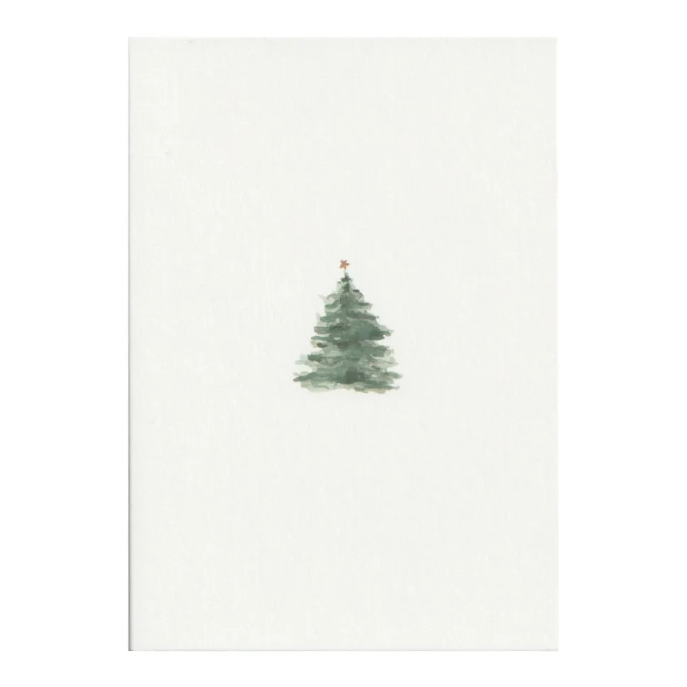 Christmas Tree Cards, Set of 5