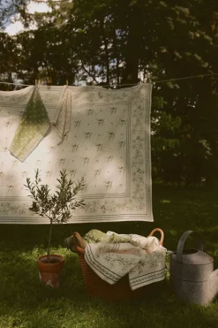 Cipoletti x Nadia Co. Fine Italian Linen Tablecloth