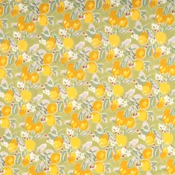 Citron Tablecloth in Vert & Yellow