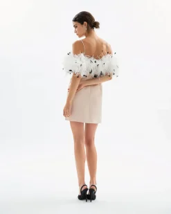 Clara Dress in Bubble Bath, Ivory, & Noir Multi