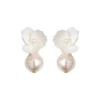 Clarabel Earrings in Cream