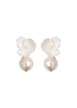 Clarabel Earrings in Cream
