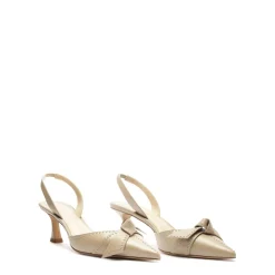 Clarita Bell Slingback 60 Studs in Semolina