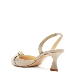 Clarita Bell Slingback 60 Studs in Semolina