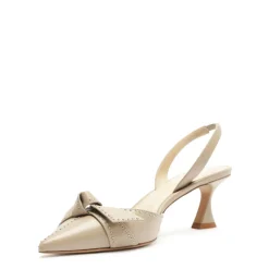 Clarita Bell Slingback 60 Studs in Semolina