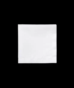Classic Hemstitch Linen Napkin, White