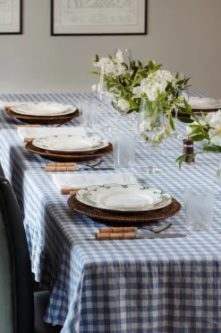 Classic Hemstitch Linen Napkin, White