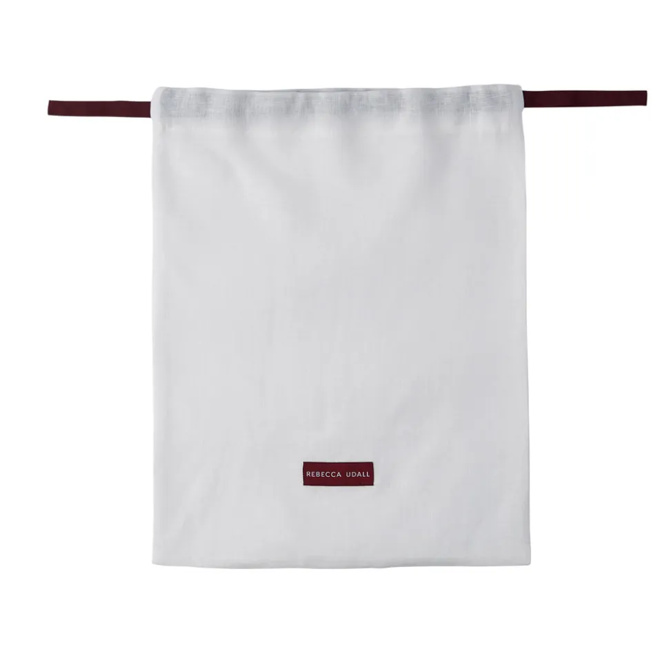 Classic Hemstitch Linen Napkin, White