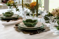 Classic Hemstitch Linen Tablecloth, White