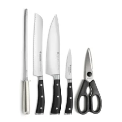 Classic Ikon Knife Block Set, Set of 6