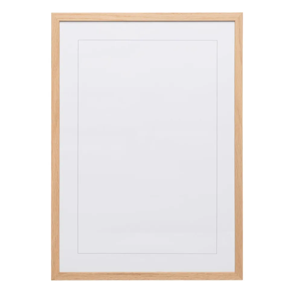 Classic Oak Wood Picture Frame
