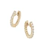 Classic Petite Diamond Hoop