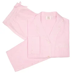 Classic Pinstripe Cotton Pajamas