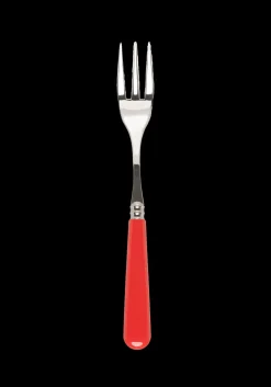 Classic Red Serving Fork