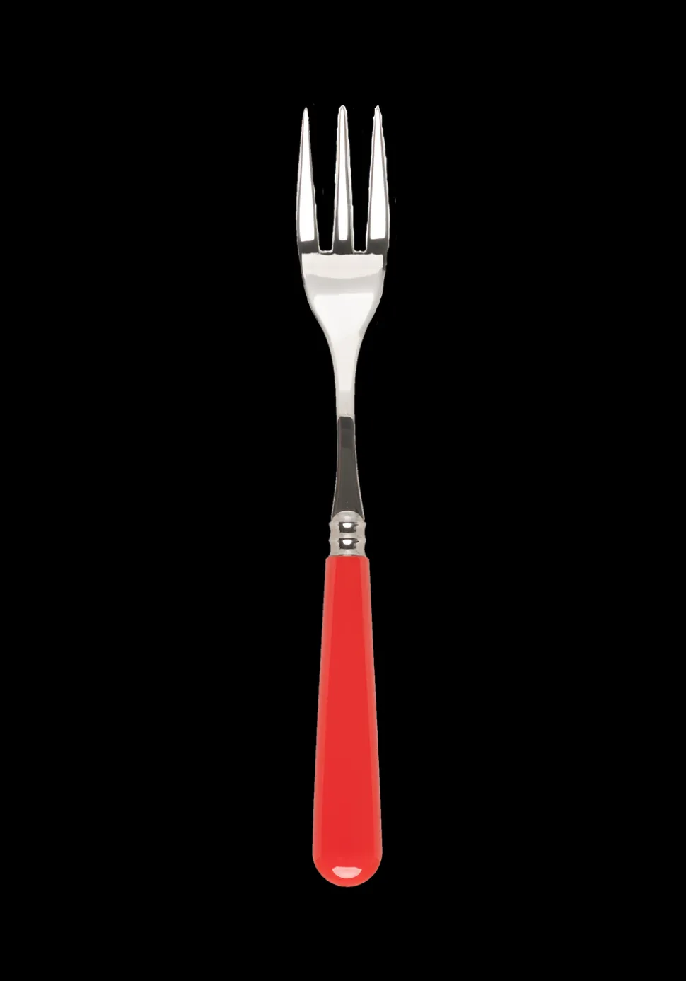 Classic Red Serving Fork