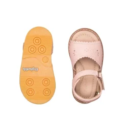 Classic Sandal with Scallop Toddlers Pink