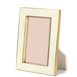 Classic Shagreen Frame, Cream
