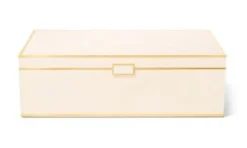 Classic Shagreen Game Box in Cream