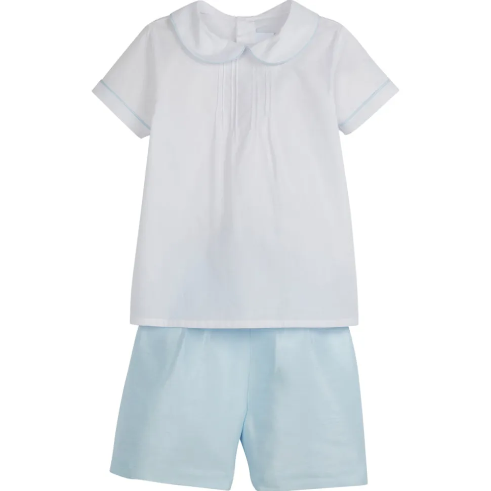 Classic Wedding Short Set in Light Blue