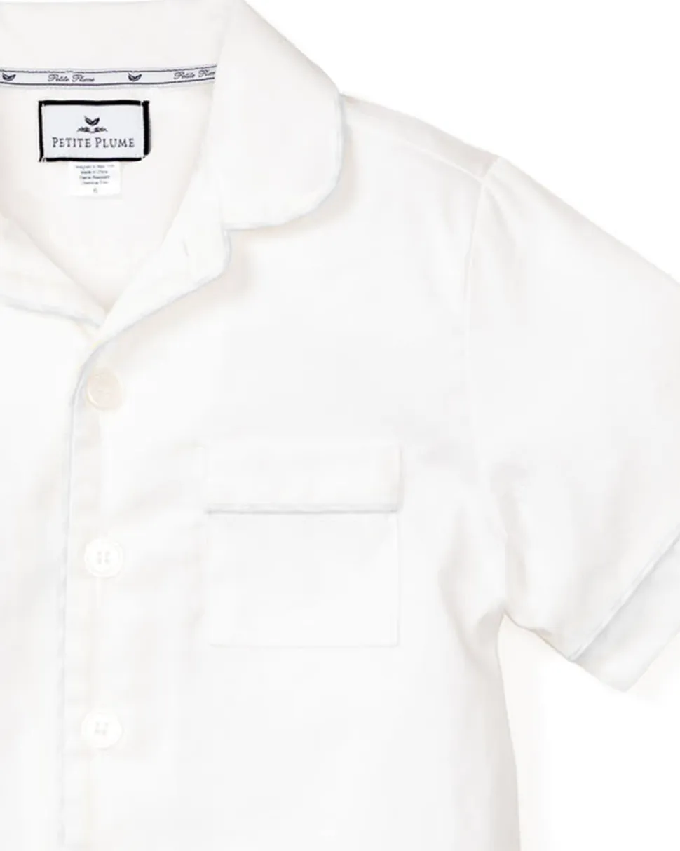 Classic White Short Set