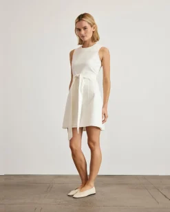 Claudia Dress in Chalk