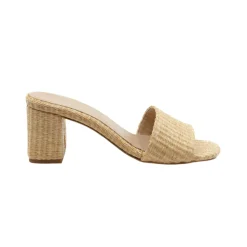 Claudia Natural Raffia Mule
