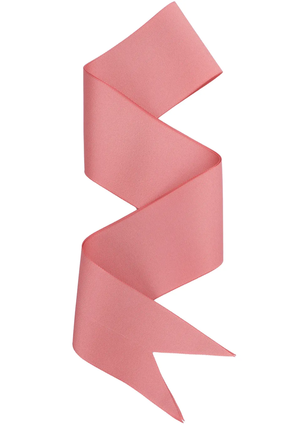Clematis Bucket Hat With Wide Coral Grosgrain Ribbon