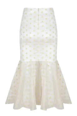 Clemence Set in Organza Polka Dot