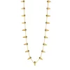 Cleopatra Ra Gem Necklace in Blue Labradorite