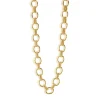 Cleopatra Regal Link Necklace in Gold